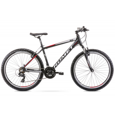 Horský bicykel Romet Rambler 26" R6.1 čierno-červený hliníkový 19" 